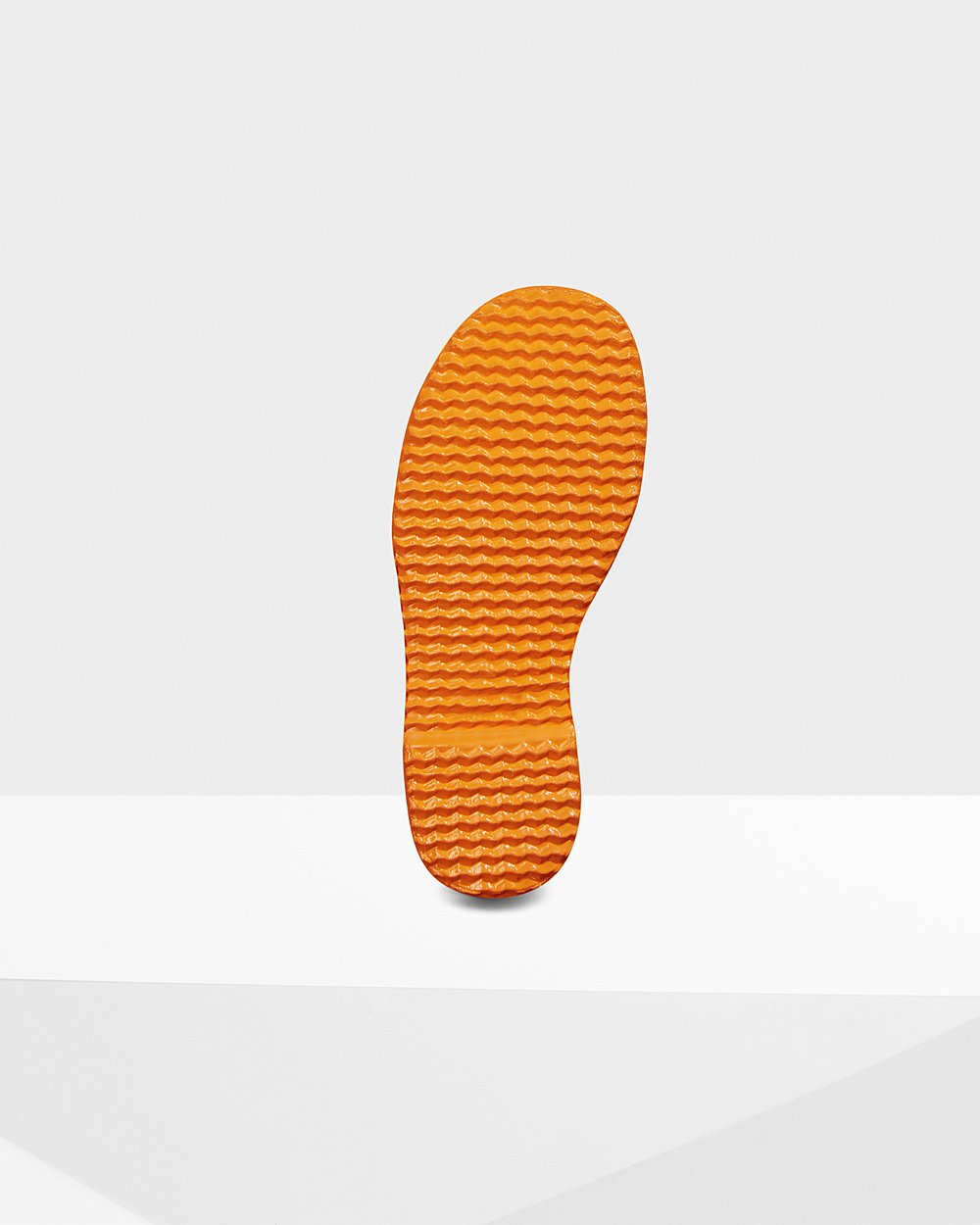 Hunter Yağmur Çizmesi Çocuk Turuncu - Original First Classic Grab Handle Gloss - Türkiye WX7150238